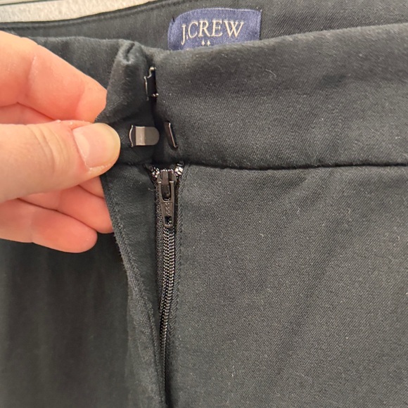 J.Crew Womens KALLIE Pant Black Slim Fit Trouser Office Academia Workwear Preppy - Picture 2 of 9